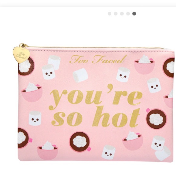 Too faced makeup pouch & Estée Lauder hand - Picture 3 of 9